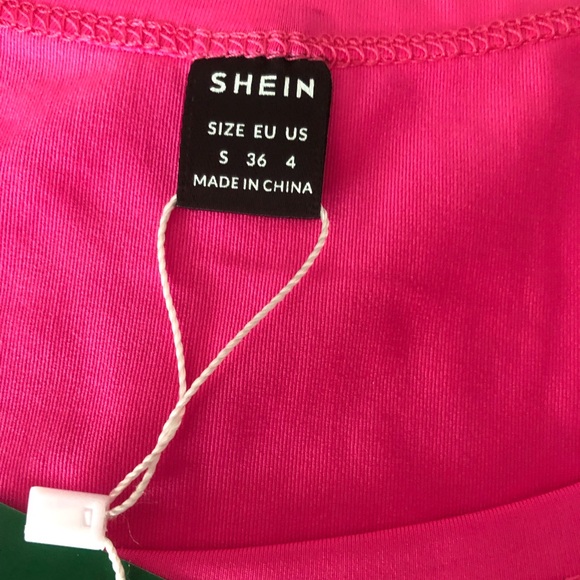 Pink SHEIN top. Size Small. - Picture 3 of 4